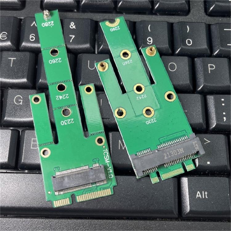 M.2 NGFF SSD Male Converters MSATA NGFF To MSATA To NGFF Convert Card for 2230