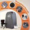 Household Health Sweat Steaming Box Folding Full Body Fumigation Machine Sauna Set Steam Sweat Steaming Room