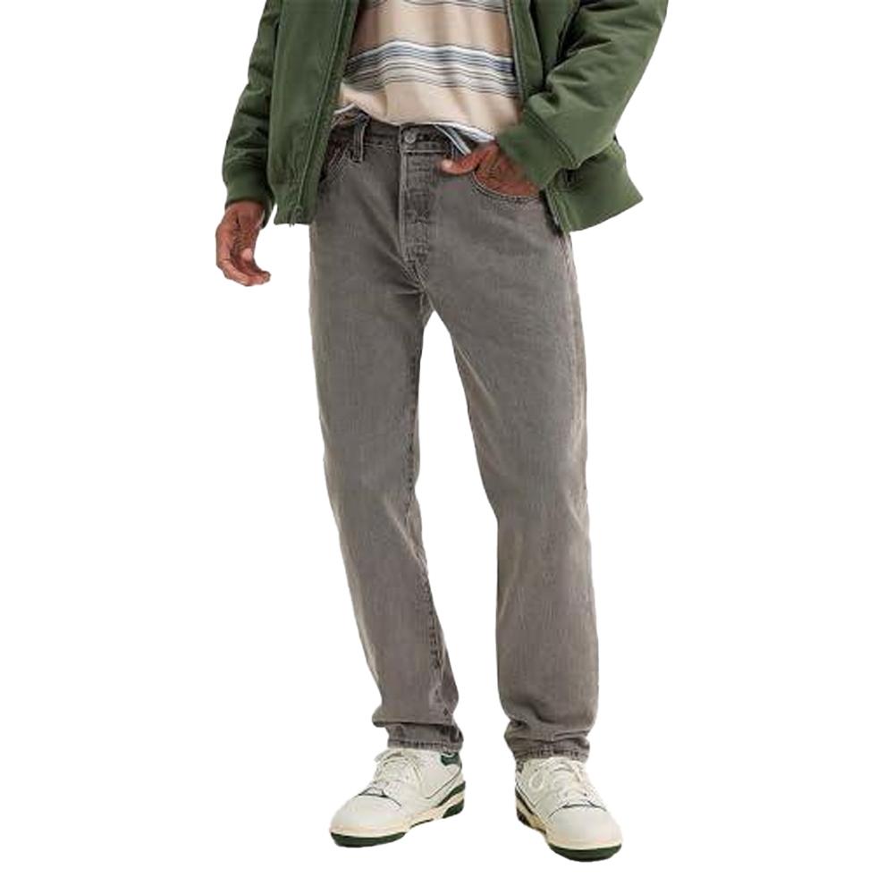 Levis Mens 501 Original Straight Jeans