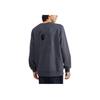 Skechers Sport Lifestyle Series Printed Letter Crewneck Pullover Fleece Sweatshirt Men Sweatshirt Odyssey-Gray L423M083-026R