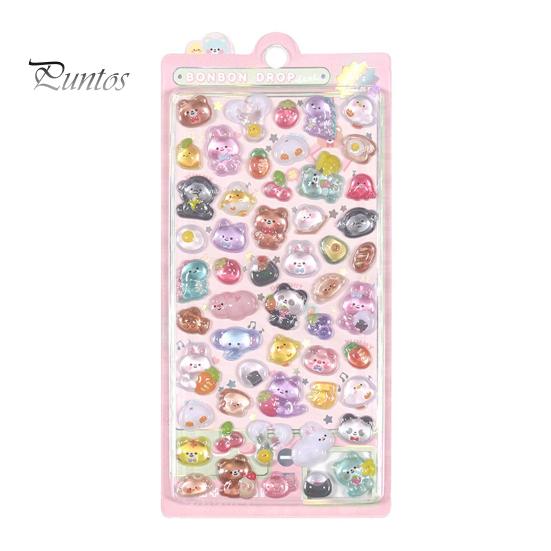 

3D наклейки Мультяшные крошечные животные Наклейка Мини Толстые объемные декоративные наклейки для DIY Чехлы для телефонов Планировщики Блокноты Украшения для альбомов