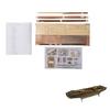 Wooden Ship Model Kit Cut Sailing DIY for Collectors, History Buffs, Home Display,