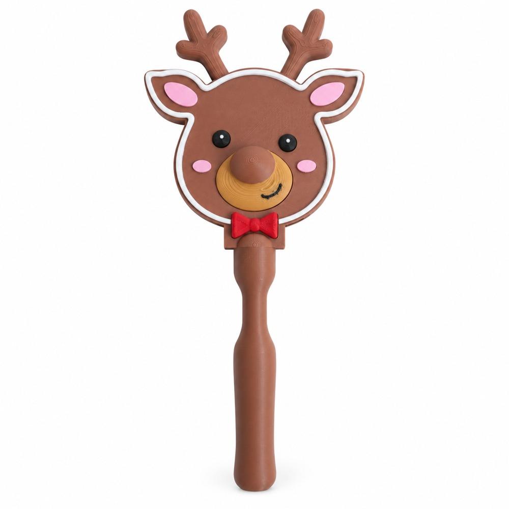 3D Printed Contactless Card Wand Handheld Funny Xmas Card Holder Desktop Display