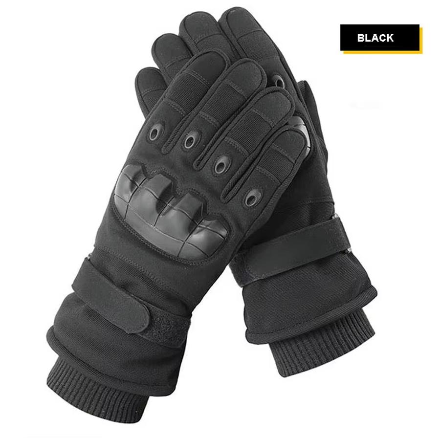 

1Pair Winter Motorcycle Gloves Touchscreen Outdoor Hunting Protection Mountaineering Skiing Full Finger Gloves One Size