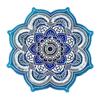 Silicone Jewelry Making Epoxy Mould Resin Casting Mold Decorative DIY Crystal Agate Coaster Mold Creative MandalaMug