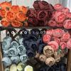 10-Head Artificial Peony Bouquet - Core-Filled Wedding & Home Décor Flower Arrangement