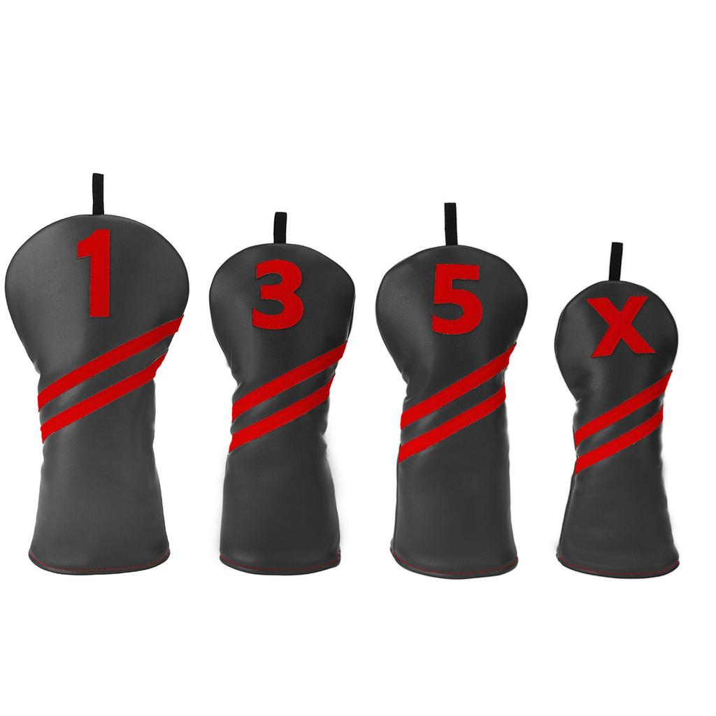 Cross-Border Golf Club Head Covers: Digital Stripe Design