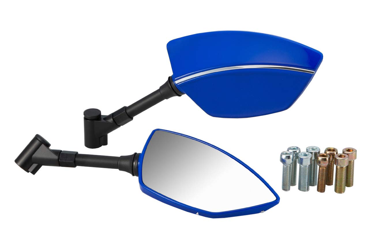 

Kijima Мотоциклетные запчасти TECH09 Крепление зеркала Левое и правое зеркало, Тип, Комплект, Синий, 203-8083 синий