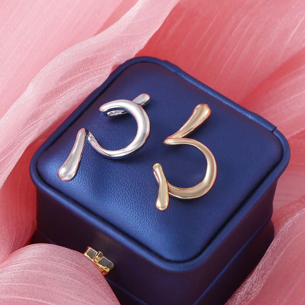 Jewelry Geometric Snake Shape Ear Cuff Clip On Earrings Cartilage Earring Earring Without Piercing