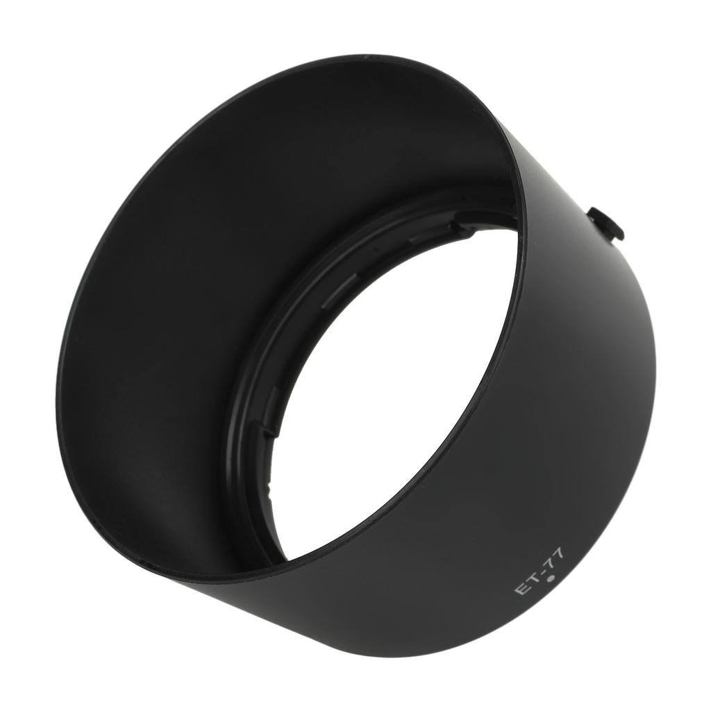 ET 77 Camera Lens Hood Shade Reversible Lens Hood Fit for RF 85mm F2 Macro IS Lens Black