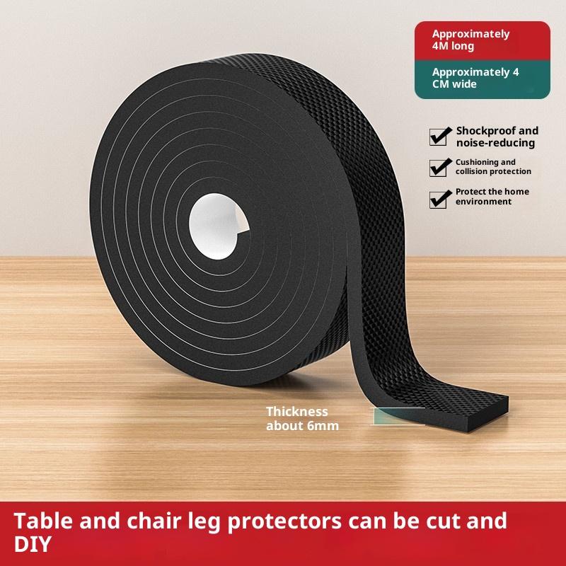 Non Slip Furniture Pads Self Adhesive Rubber Furniture Leg Protectors Heavy Duty Floor Protectors For Chairs Tables Sofas Floors