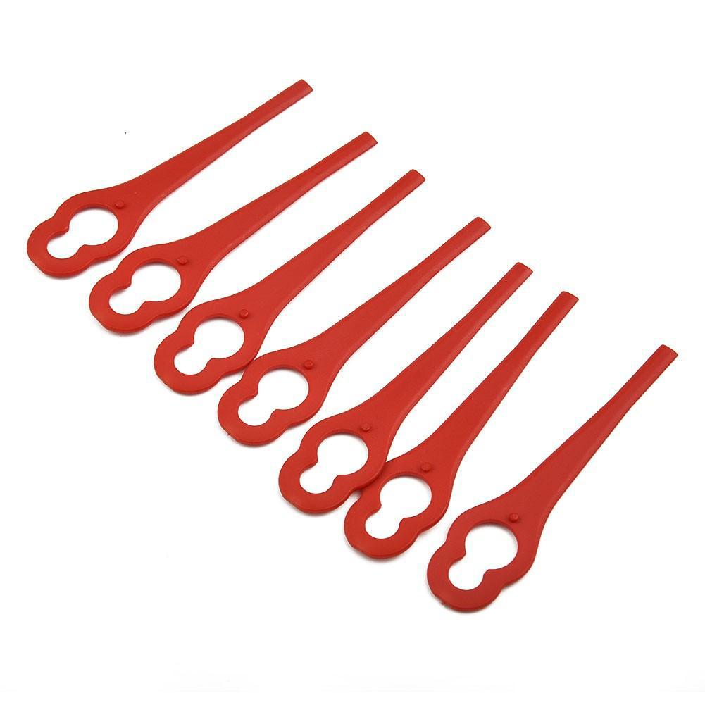 12/30 stücke Kunststoff Klingen Trimmer Klingen Für Ferrex Aldi FAR 20-1 97699 2002706 FE220 Gras Trimmer Teile Garten Werkzeug