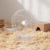 Transparent PET Hamster Wheel Stable Clear Exercise Low-Profile