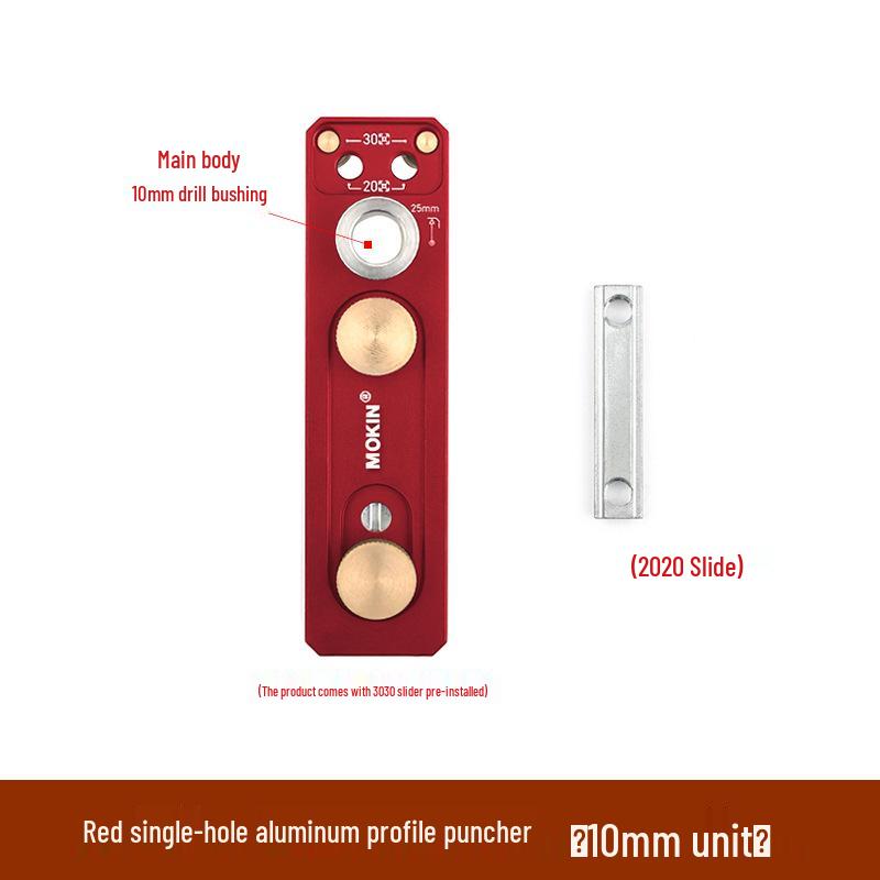 European Standard Aluminum Punching Tool for L- and T-Type 203040 Profiles