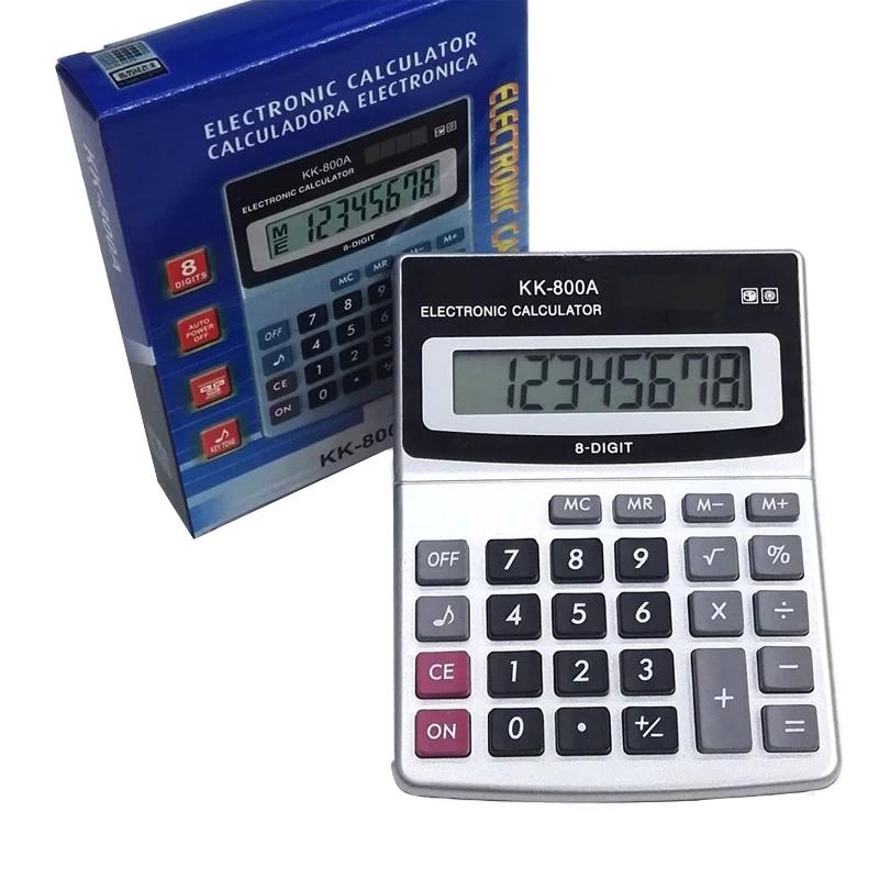 

KK-800A Electronic Calculator Multifunctional Extra Large Font Wide Display Business Office Supplies Office Essential білий