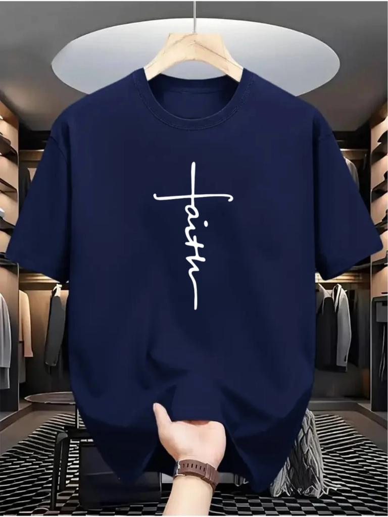Fashion Pattern Tshirt 100 Cotton Simple Unisexs Clothing Breathable And Versatile Tshirt