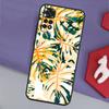 Tropical Leaf Pattern Funda For Xiaomi Redmi Note 14 13 12 Pro 11 9 10 9S 10S 11S 12S Redmi 14C 10C 12C 13C Case