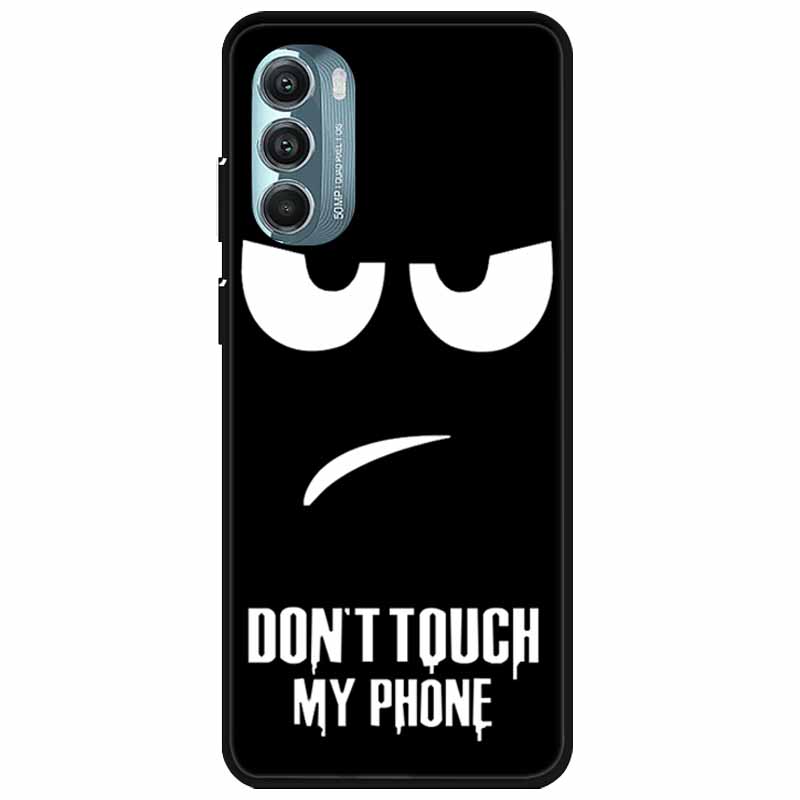 For Moto Edge 2022 Case Silicone Luxury Cartoon TPU Bumper For Motorola Edge (2022) Soft Phone Cover Shell on for MotoEdge Dog