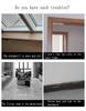 1PC 5mx10cm PVC Self-adhesive Baseboard Waterproof Wall Sticker Window Sill Door Frame Edge Wrapping Renovation Decorative Lines