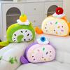 Plush Swiss Roll Cake Pillow With Pp Cotton Filling For Couples Christmas Gift