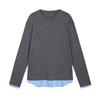 JNBY 2026 Spring Round Neck Loose Sweatshirt