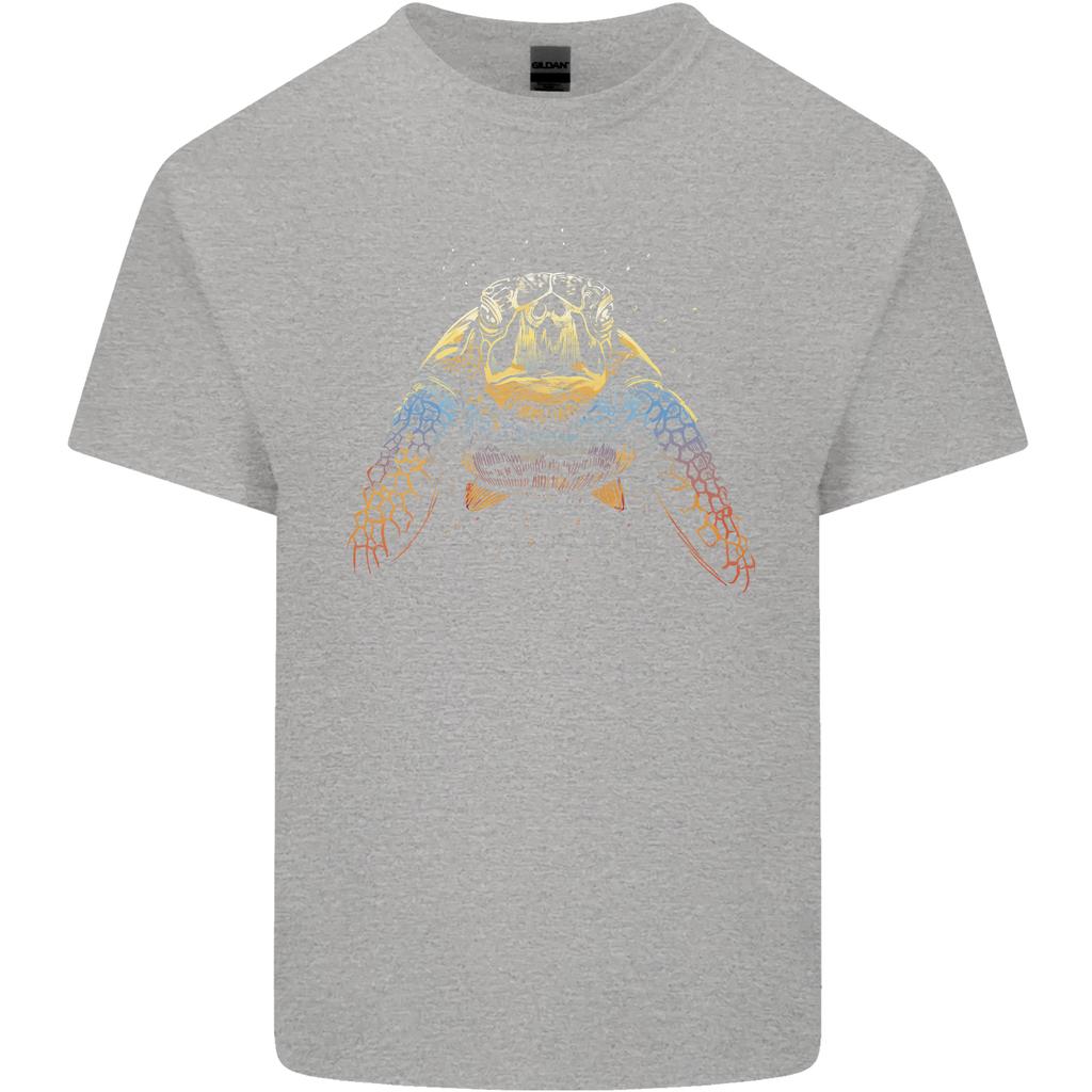 A Colourful Turtle Animals Ecology Ocean Unisexs Light Cotton TShirt