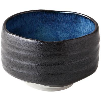Matcha Bowl Matcha Tea Bowl X X H8cm Black Yonai Aigama Changed Matcha Bowl Tea Ceremony Matcha Bowl Pottery Mino Ware Made In Japan Ale-net W11.8
