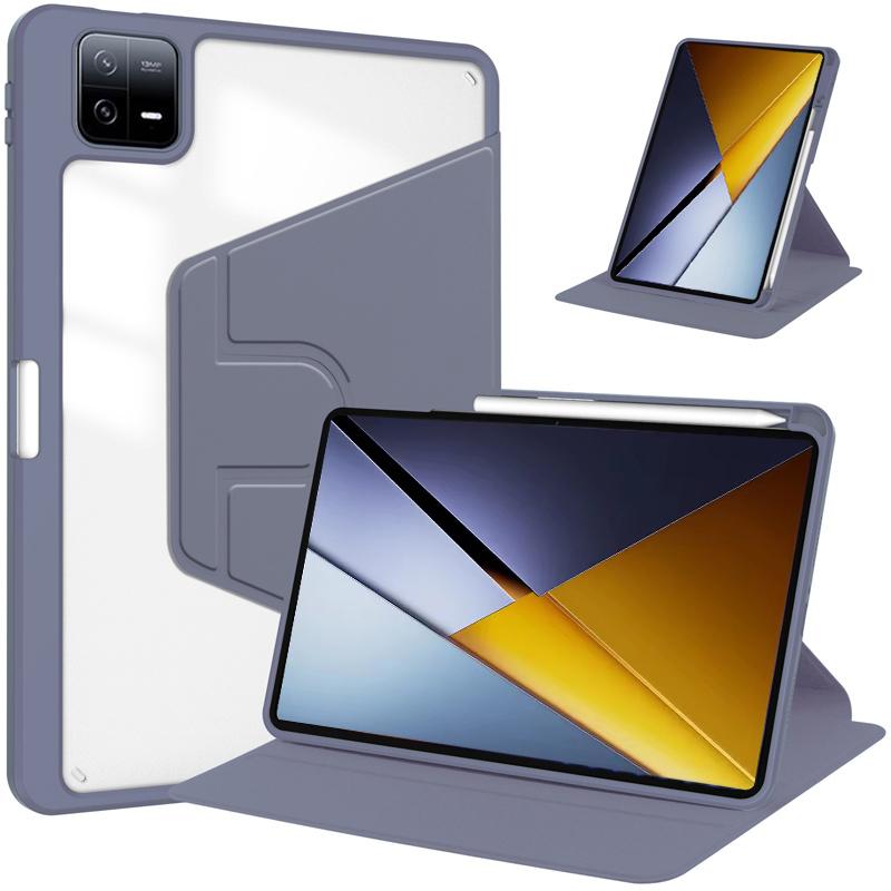 Pro Poco Pad X1 Pouzdro s držákem na pero 360° otočný akrylový stojánek Kryt tabletu Pro Funda Xiaomi Poco Pad X1 11,2 palce Pouzdro Coque