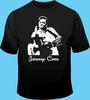 Long Or Short Sleeve Black T Shirt Country Cinema John Cash Flipping Off