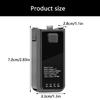 Compactly Battery Handle Power Grip 2200mAh Extended Operation Hot Swappable Design USB C Port Mount for Pocket 3 Camera