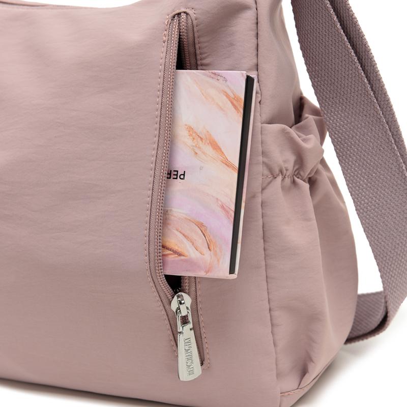 Large Capacity Nylon Bag Women's Shoulder Crossbody Bag Lightweight Commuter Tote Bag