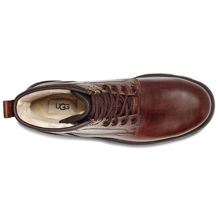 UGG Kirkson Boot Chestnut Leather Men Sneakers 1120992-CLTHR