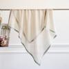Natural 100% Cashmere Light Luxury Square Scarf Color-dyed Texture Cashmere Silk Scarf Simple and High-end Daily Decoration Shawl