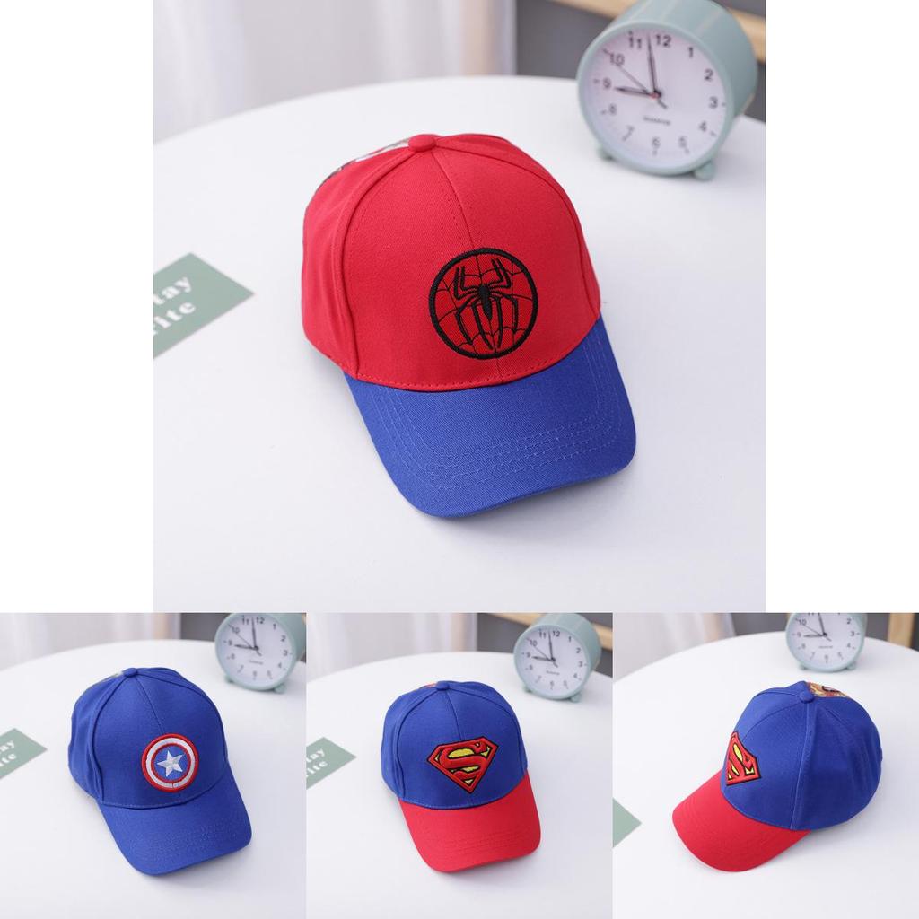 Marvel Childrens Baseball Cap With Sun Protection And Breathable Cotton For Summer Outdoor Play