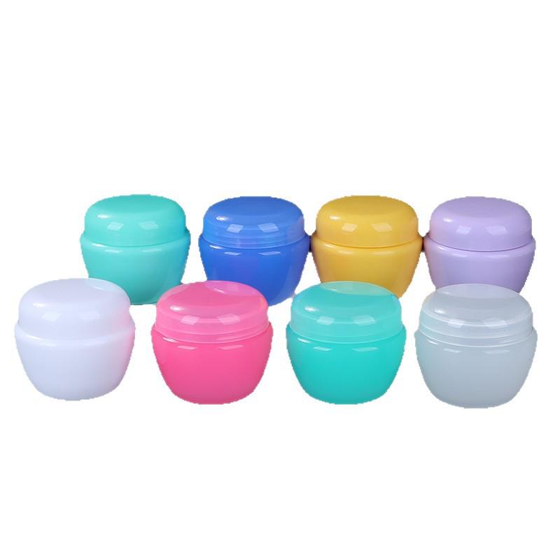 Mushroom Cream Jars: 5g, 10g, 20g, 30g, 50g - Cosmetic Packaging & Sample Bottles