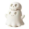3D Printed Skull Ghost Figurine, Spooky Gothic Ghost Statue, Mini Cartoon Ghost Ornament for Table Centerpiece Shelf Desk Decor