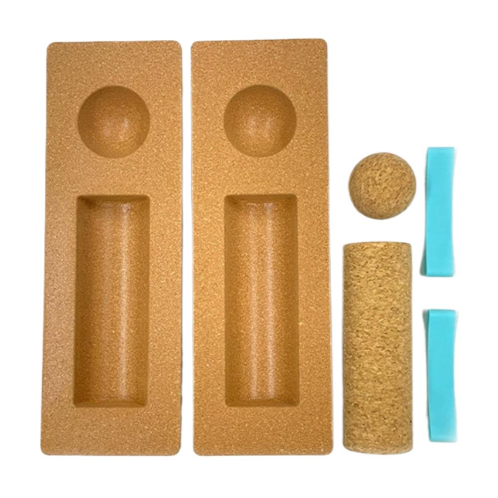 

Premium Cork Balance Board Foot Strengthener Enhanced Foot Function Ankle Stability Trainer for Yoga Rehabilitation Training