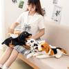 46cm Simulation Dog Plush Toy Tissue Bag Stuffed Paper Box Real-life Dog Puppy Tissue Storage Bag Creative Gift Home Decoration