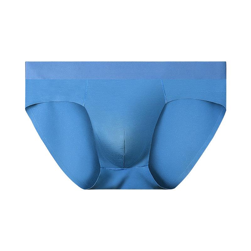 80 Men's Seamless Slim Summer Underwear - Comfortable, Breathable, Sexy Triangle Briefs