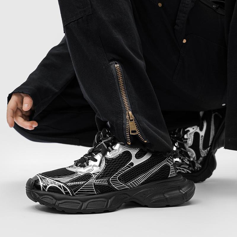 Модная мужская корейская мода повседневная спортивная обувь легкие кроссовки — фото 3