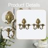 Candle Sconce Candelabra Retro Design Decorative Wall Holder Candlestick for Living