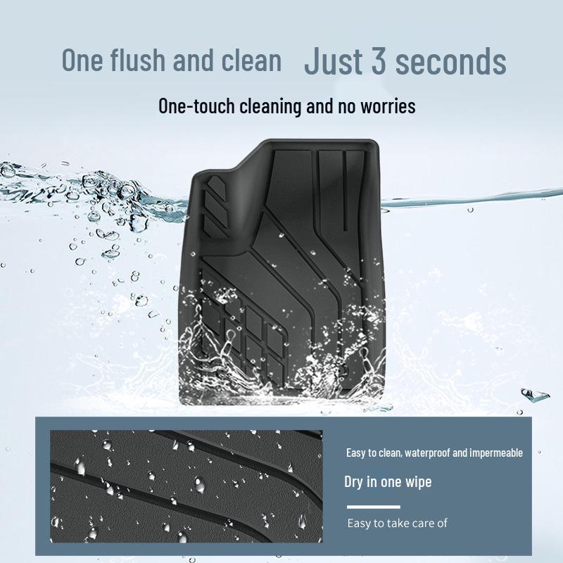 Changan CS75 PLUS Floor Mats: Eco-Friendly TPE Mats for Car Floor, Seat Backs, and Trunk; Fits 25 Models.