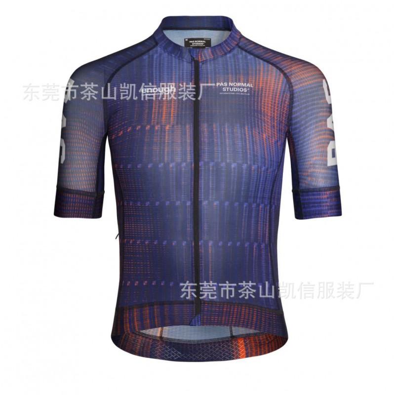 Herren Damen Radtrikot Kurzarm Schnelltrocknend Atmungsaktiv Fahrrad Sportshirt Straßenfahren