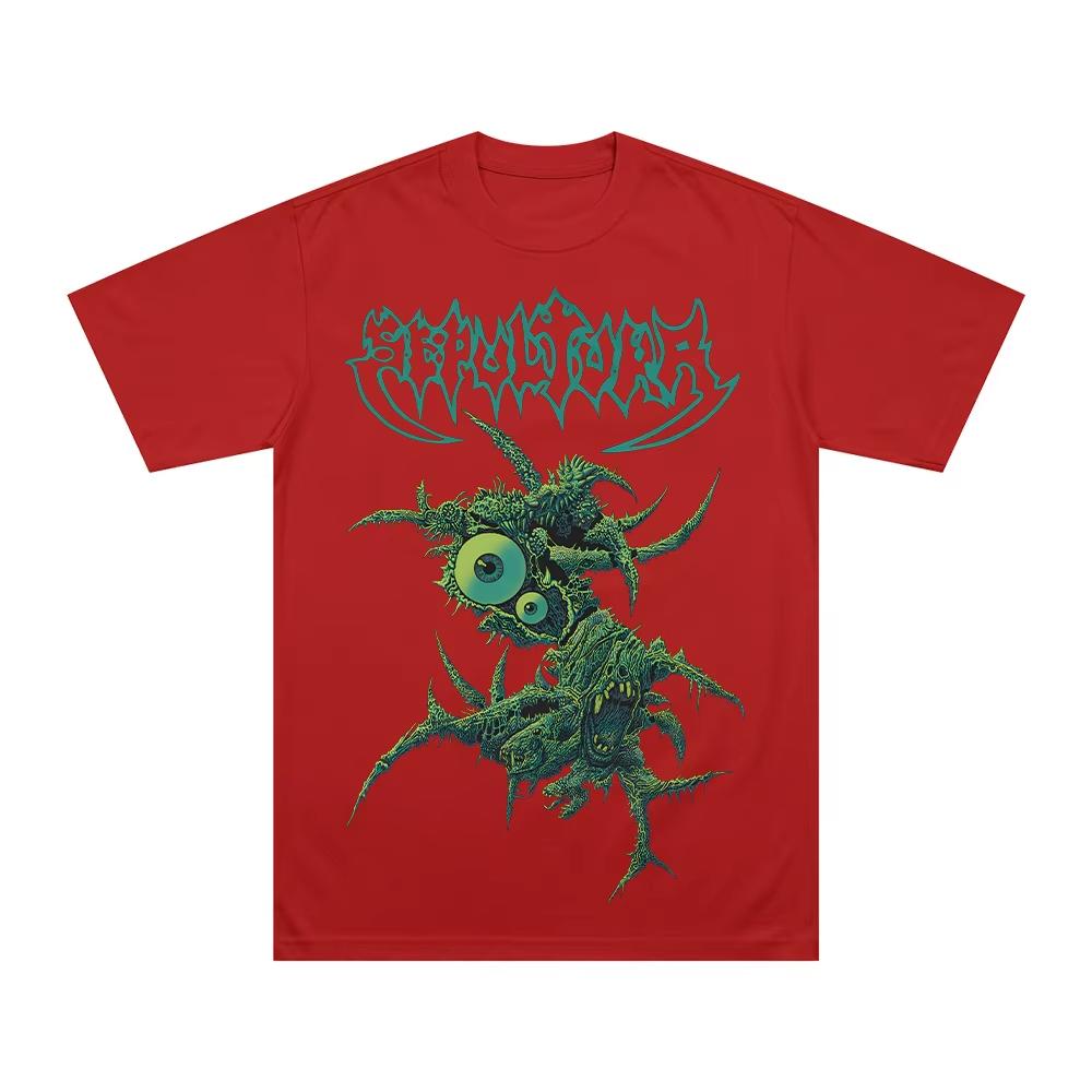 Sepultura Arisen TShirt Round Neck Shortsleeved Top Cotton Comfortable Clothing Women Men Retro Streetwear Y2k Springsummer