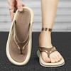 2024 Does Not Slip Non-slip Army Green Shoes Slippers Platform Sandals For Men Funny Flip Flops Sneakers Sport