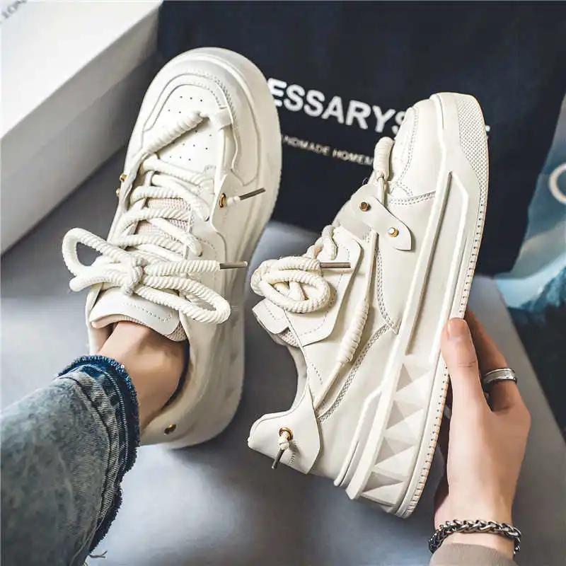 Fashion Massive Tied Men's Shoes Sneakers Man Mountain Shoes Tennis Hiking Men Sports Novelties News Cool Jogging Resort Models