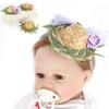 Fatima Flower Straw Hat Baby Hairband (5822831)