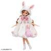 TAKARA TOMY Dress Fluffy Rabbit Play Toy Ages Licca-chan LW-07 Dress-up 3+