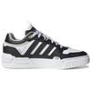 Adidas Neo D-Pad Leather Comfortable Trendy Slip-Resistant Durable Lightweight Low-Top Skate Shoes Unisex Sneakers Black White IG7586