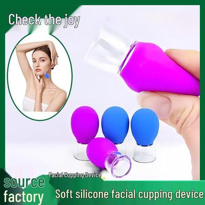 Multifunctional Silicone Facial Vacuum Cupping & Meridian Conditioning Device